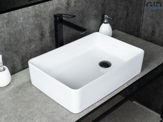 Раковина Gid N1205 51240 накладная белая 50.5x34.5x12.5